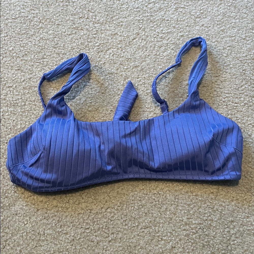 Blue Bikini Top
